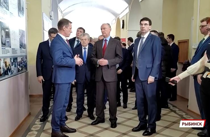 Секретарь Совета безопасности РФ Николай Патрушев посетил Рыбинск