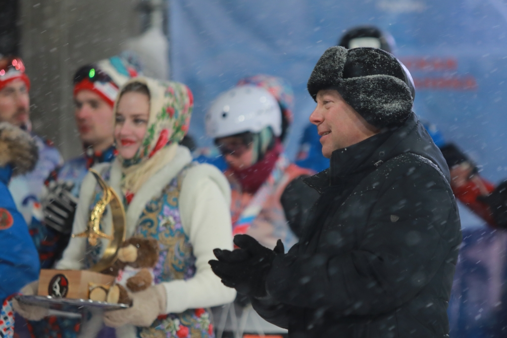 Губернатор Ярославской области поздравил победителей Кубка чемпионов по фристайлу