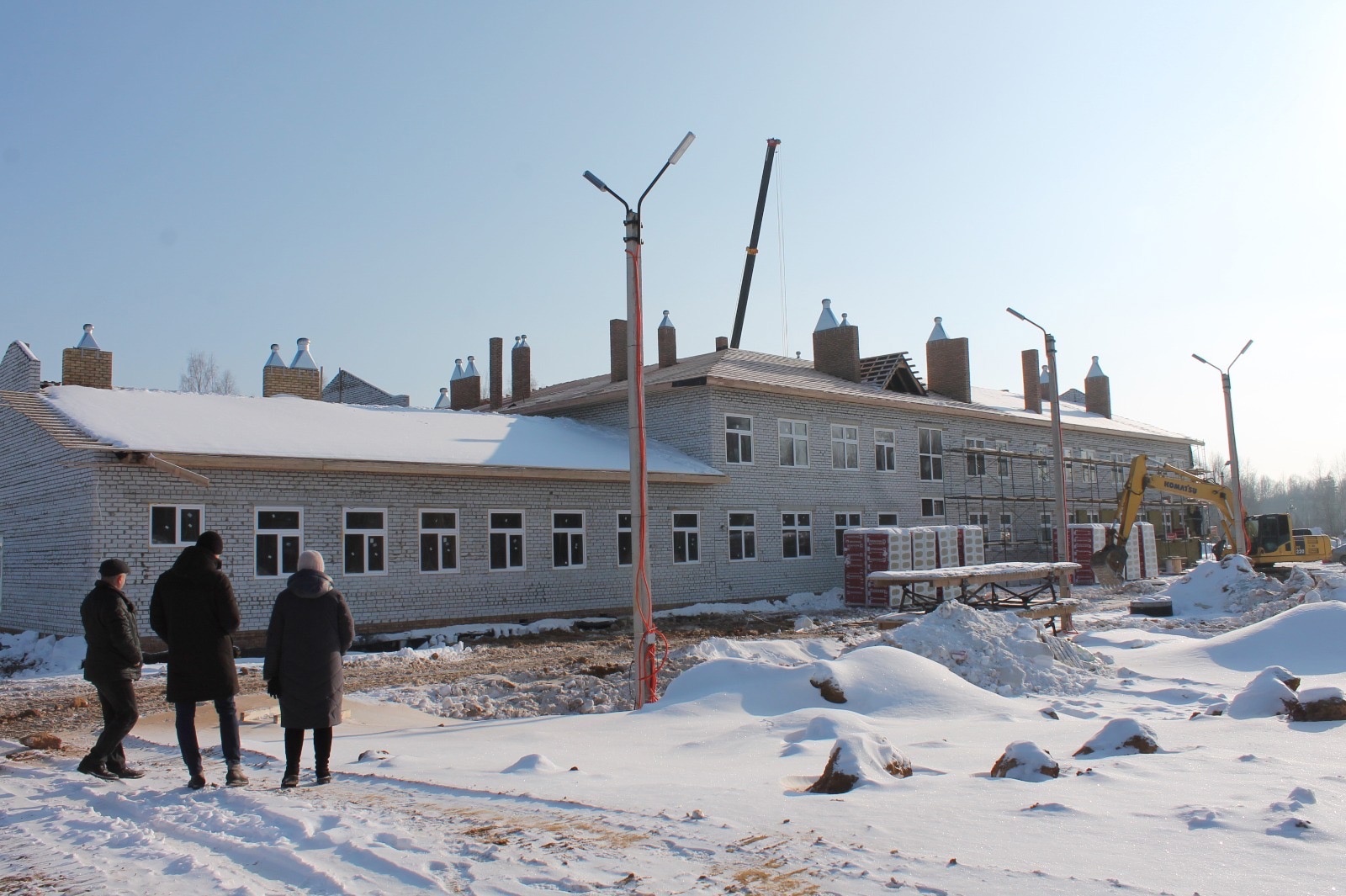 Благодаря нацпроекту в Рыбинском районе впервые за 30 лет строят новую школу
