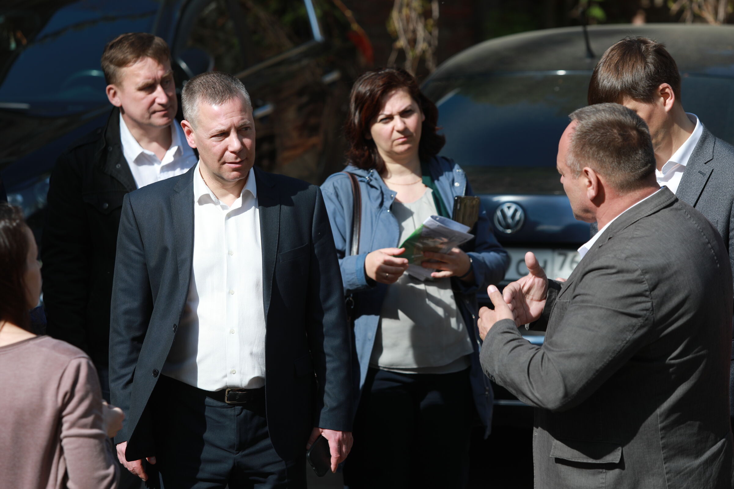 Михаил Евраев вместе с комиссией по благоустройству сегодня провел обход центра Ярославля