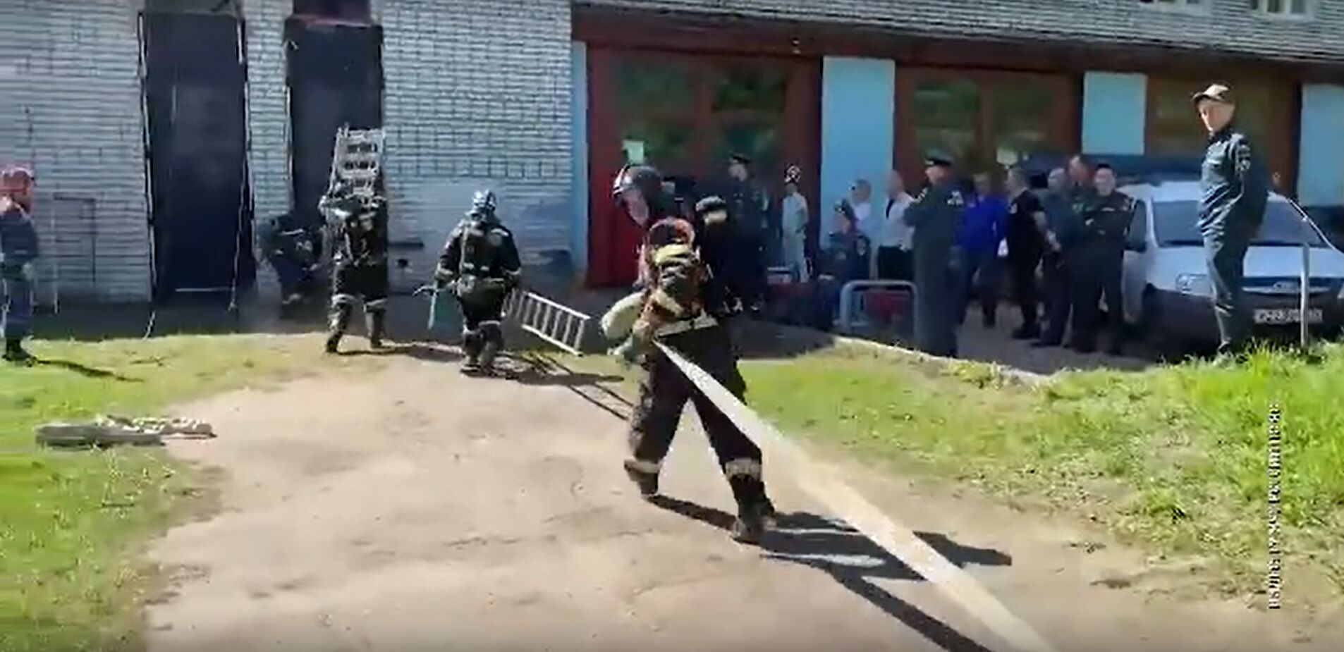 В Ярославской области состоялись соревнования пожарных