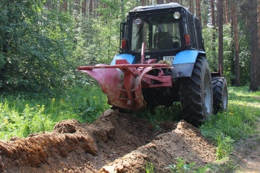 В Ярославской области продолжается работа по созданию минерализованных полос