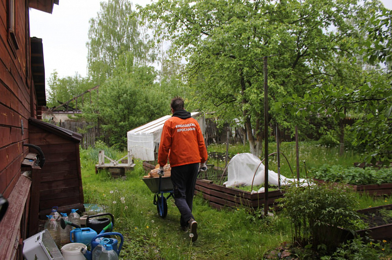 Волонтеры помогли семье мобилизованного ярославца