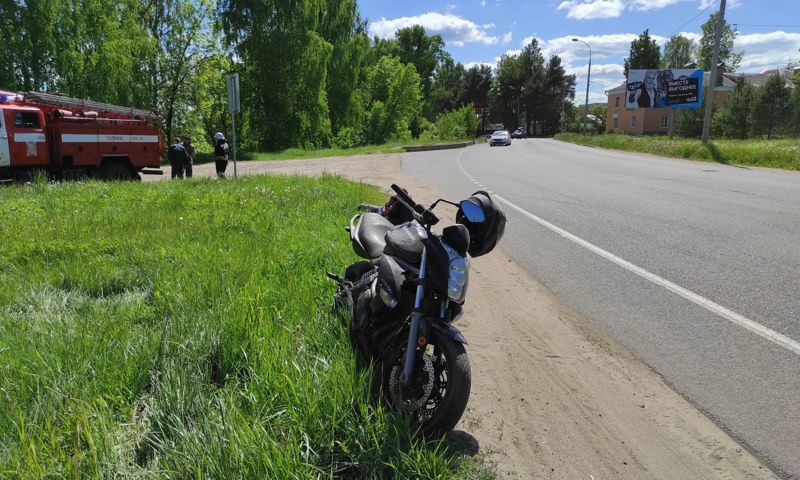 В Ярославском районе погиб водитель мотоцикла