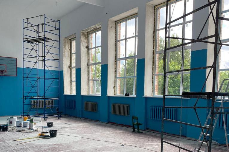 В Ярославской области начался ремонт спортзалов сельских школ