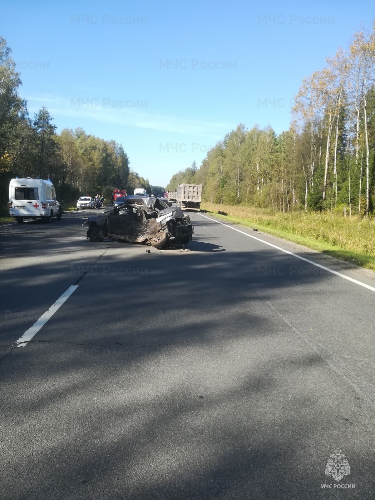 Два человека погибли в ДТП рядом с поселком Октябрьский