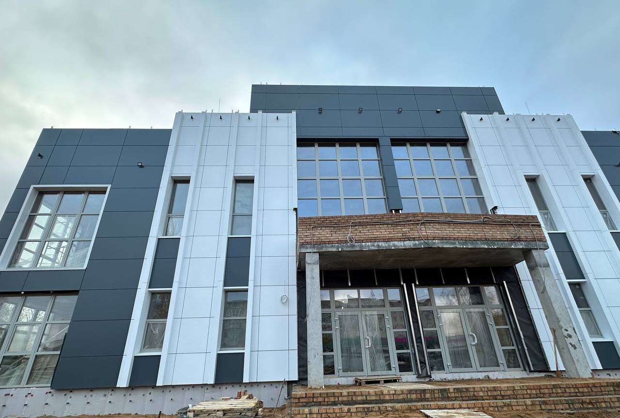 Завершается строительство Центра культурного развития в Данилове