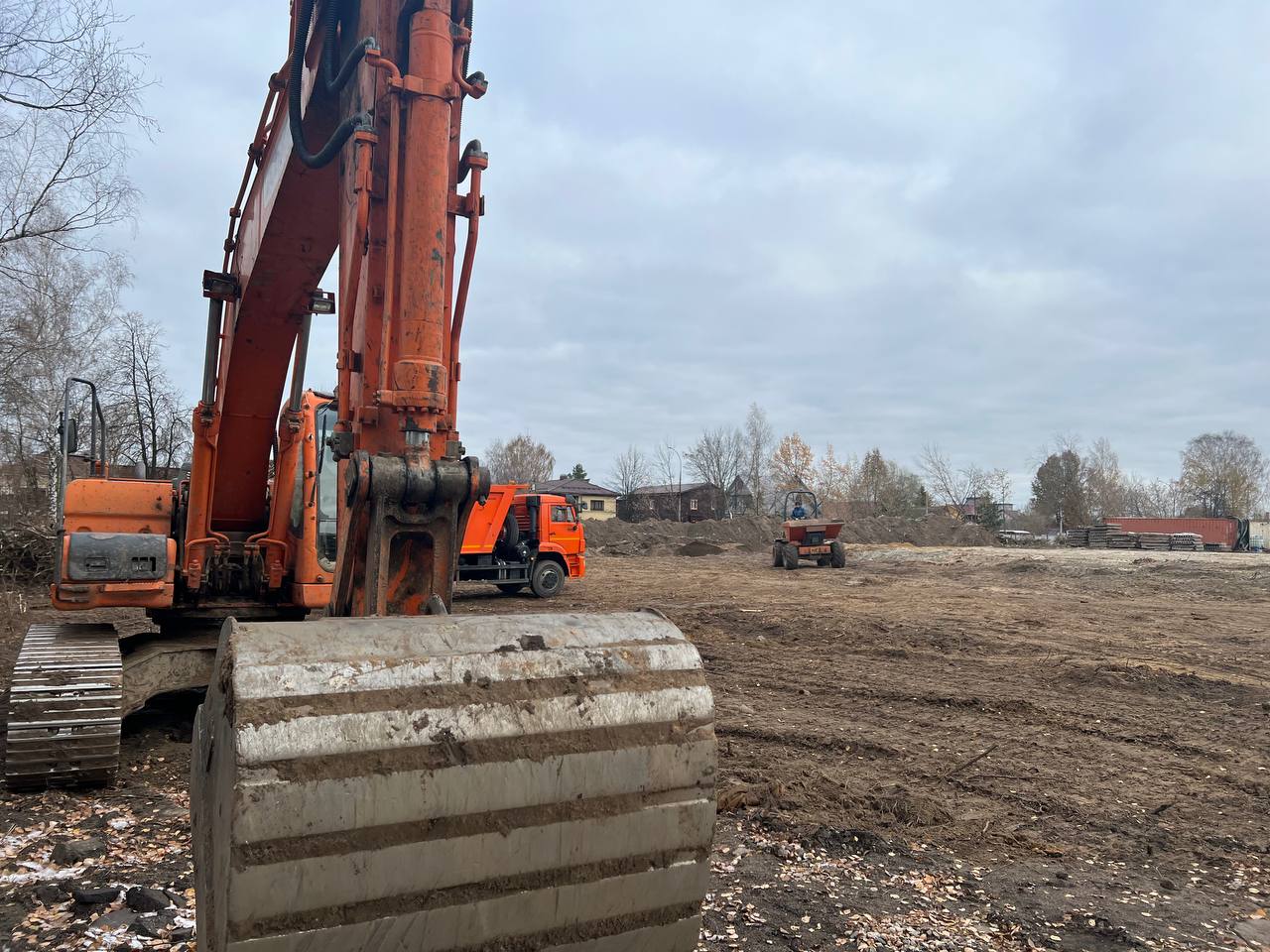 В Ярославле готово основание поля нового футбольного центра