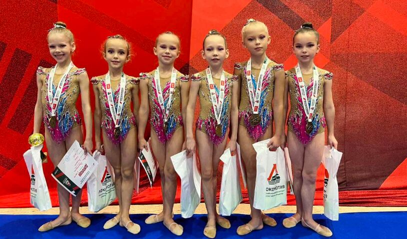 Ярославские юные гимнастки одержали уверенную победу на соревнованиях РФСО «Локомотив»