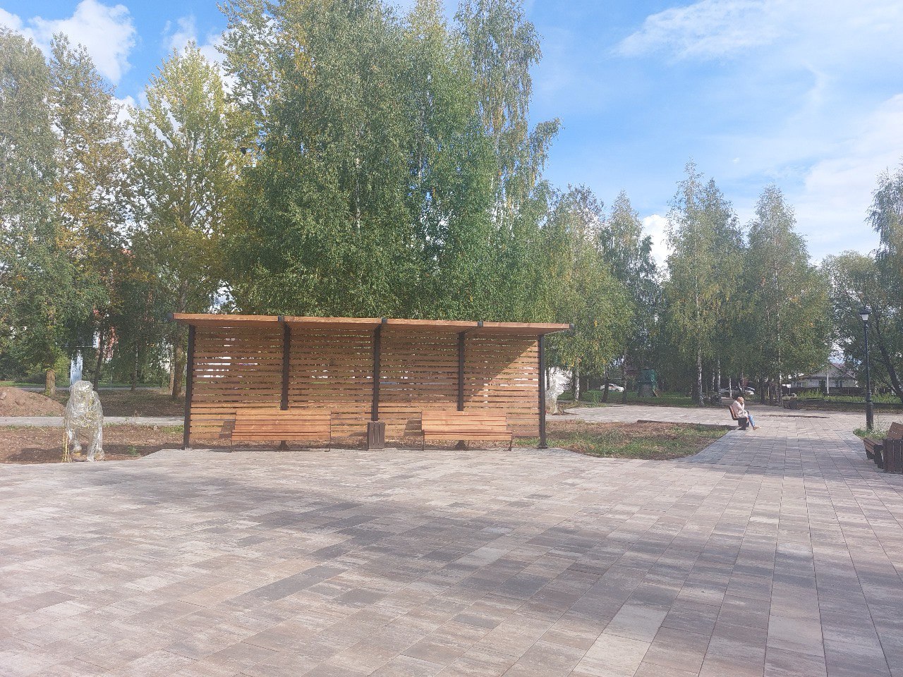 Парк имени В.П. Вейнгарта в Переславле-Залесском благоустраивают по нацпроекту