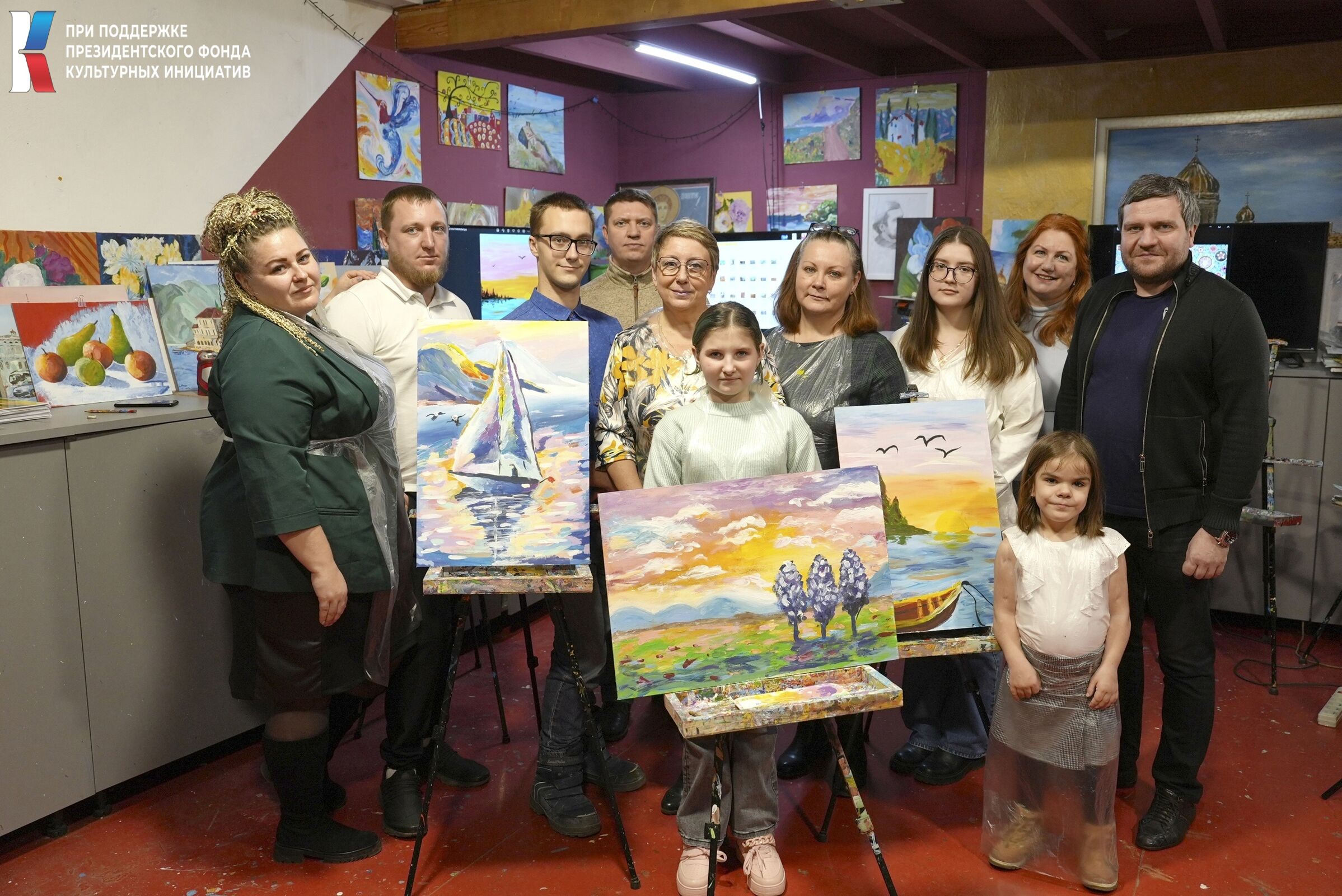 В Ярославле реализуется проект «Семейные выходные у художника-рисуем родной край»