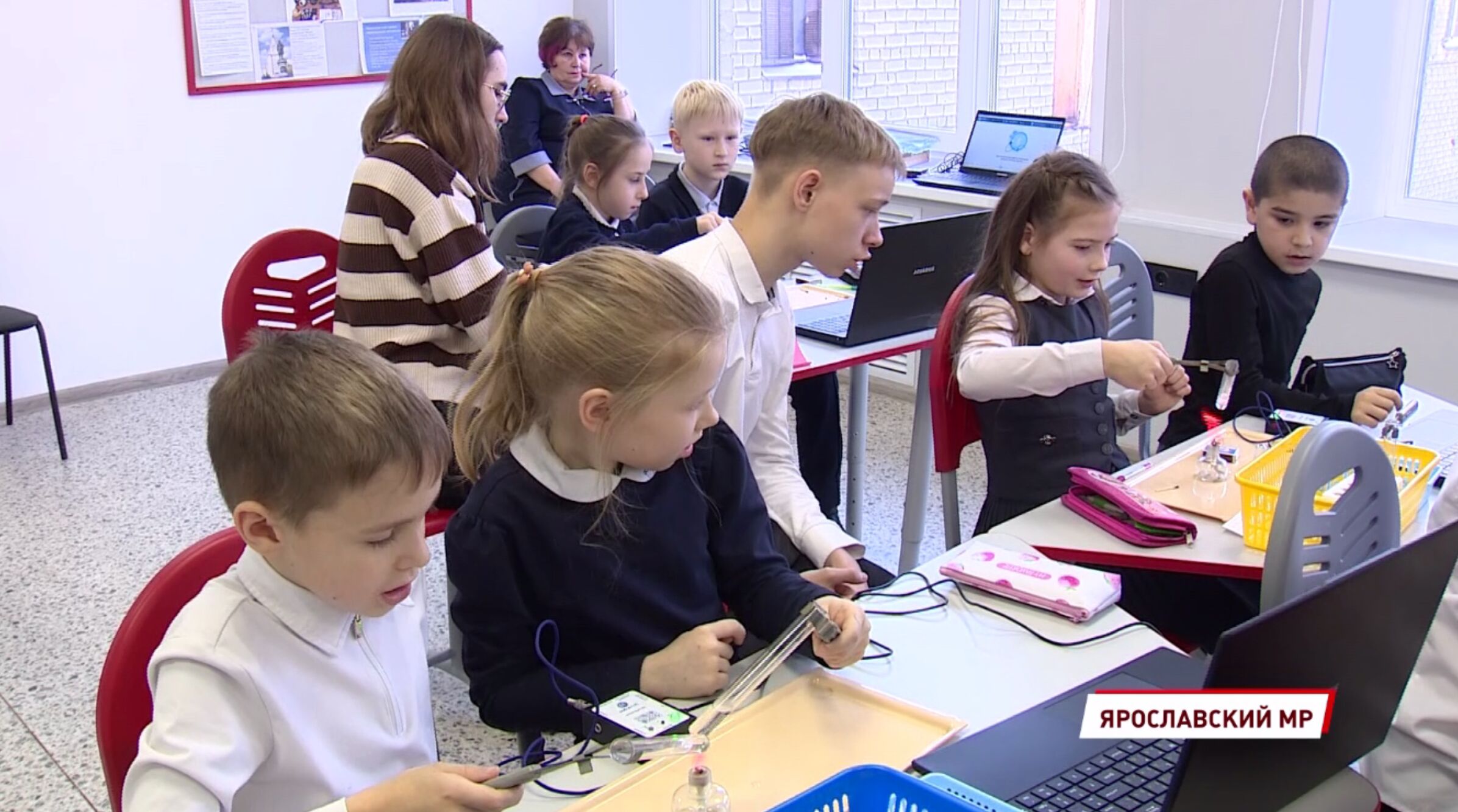 В Карачихской средней школе под Ярославлем открыли «Точку роста»
