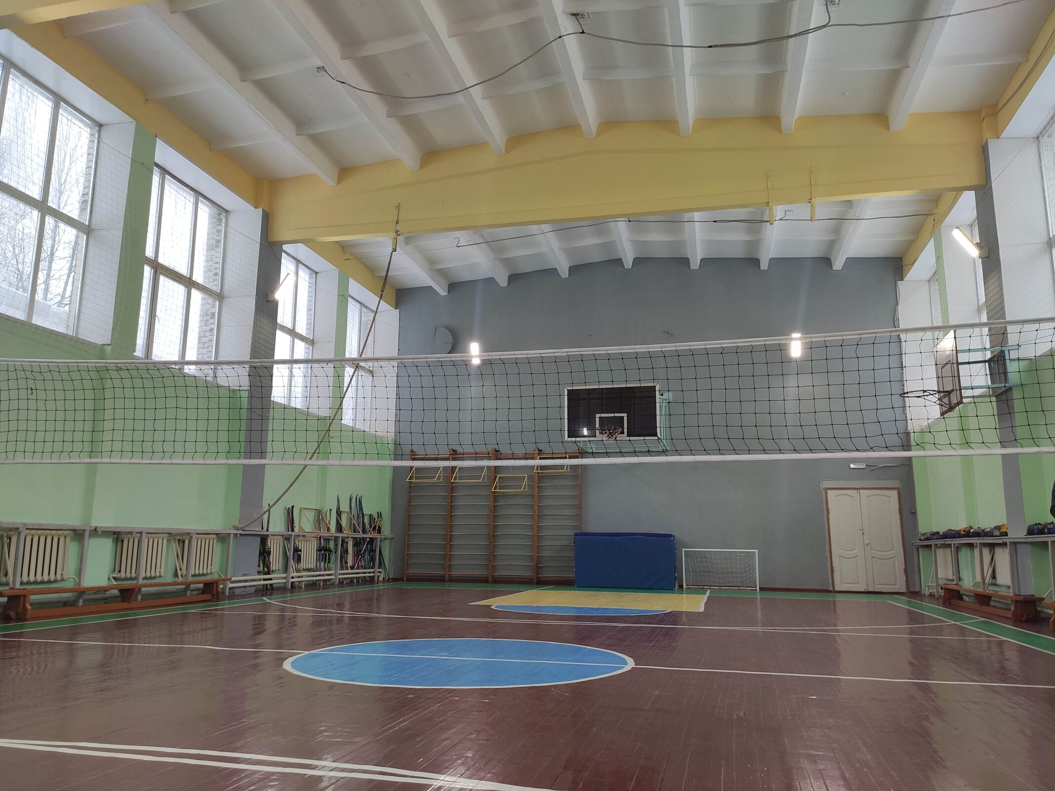 Библиотеку и школьный спортзал отремонтировали в Переславле-Залесском
