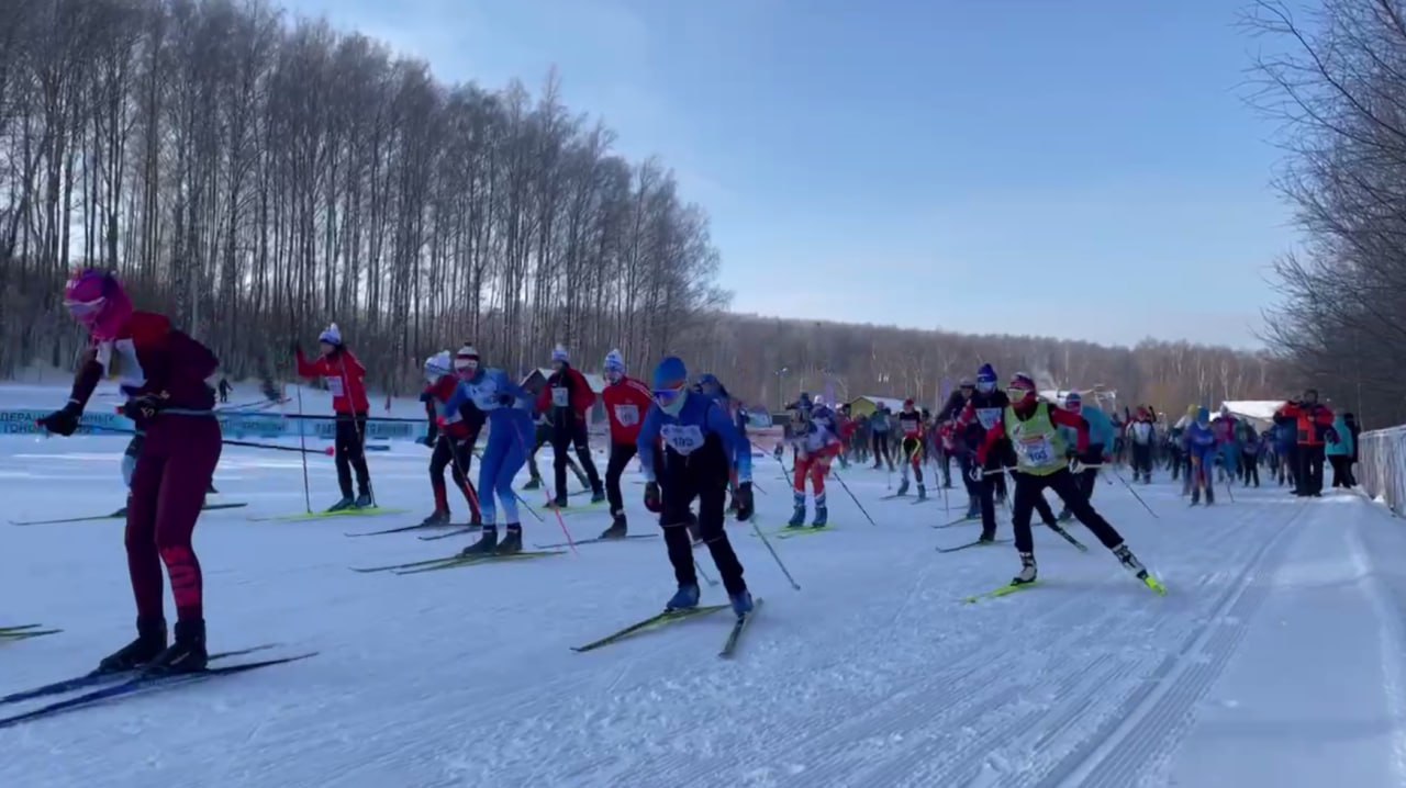 Ярославцы принимают участие во всероссийской массовой лыжной гонке «Лыжня России – 2024»