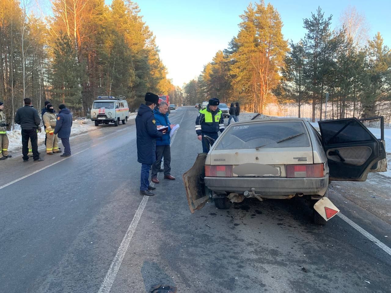 На трассе в Ярославской области произошло смертельное ДТП