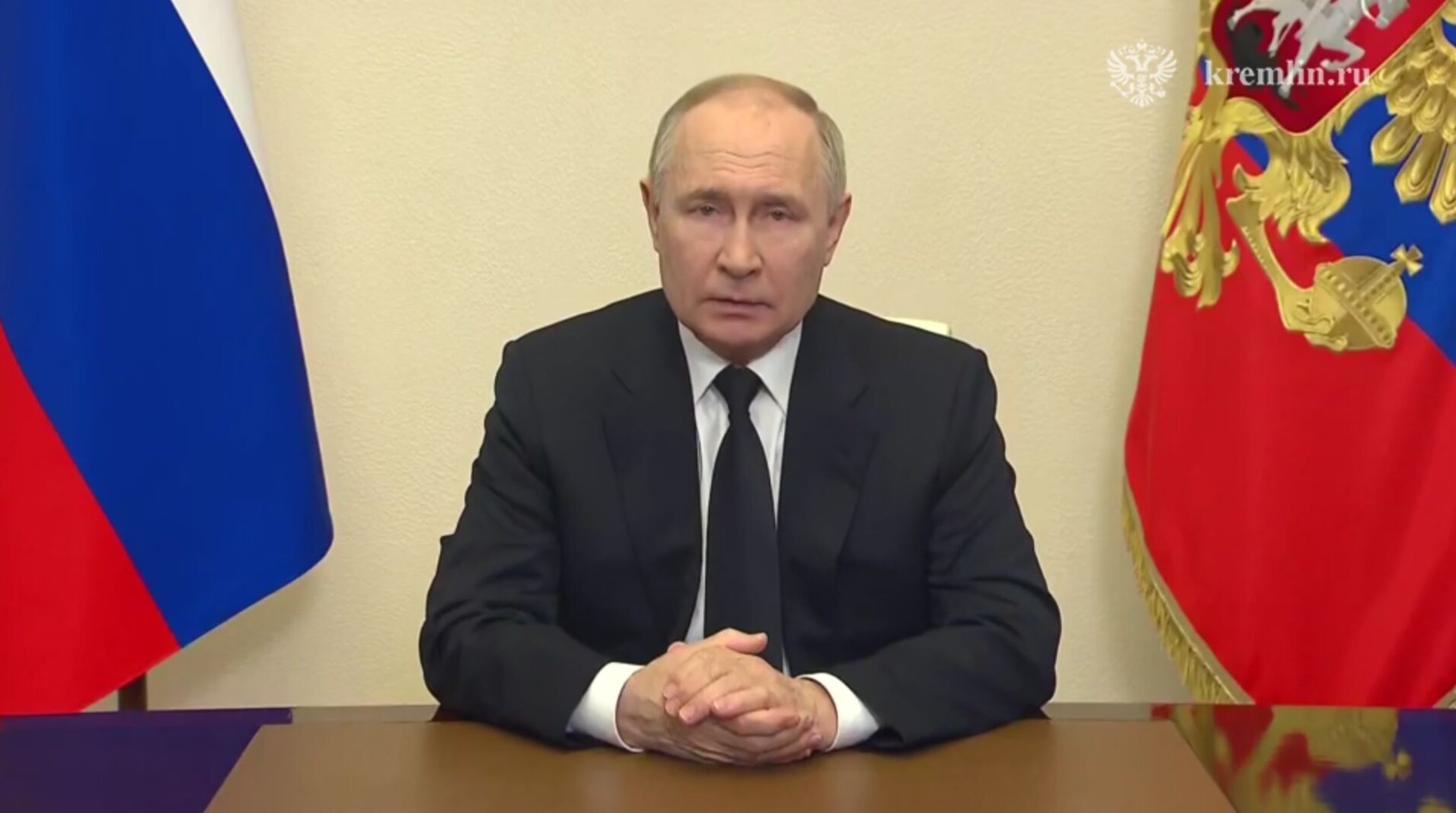 Владимир Путин обратился к россиянам в связи с терактом в «Крокус сити холле»