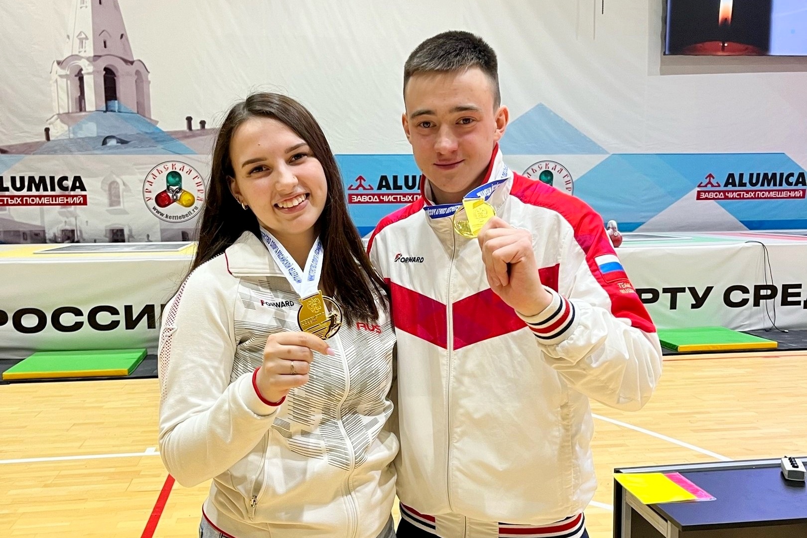 Гиревики Ярославской области завоевали две золотые медали на первенстве России