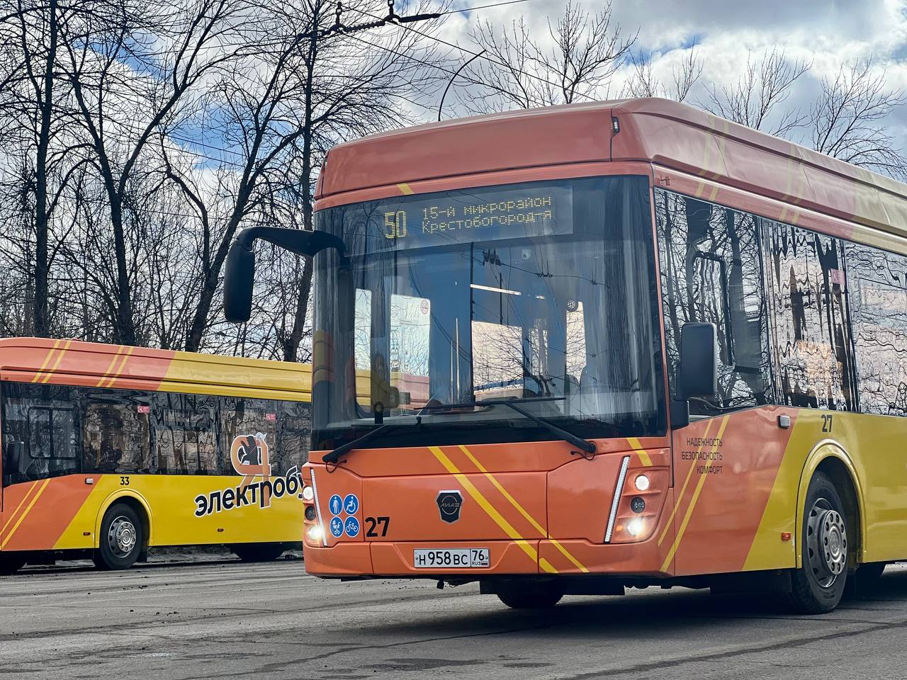 Электробусами в Ярославле уже воспользовались более 270 тысяч пассажиров