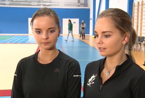 Знаменитые гимнастки сестры Аверины провели мастер-класс для юных ярославских спортсменок
