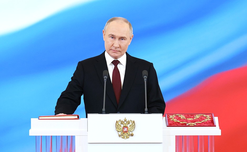 Михаил Евраев стал почетным гостем на торжественной церемонии инаугурации Владимира Путина