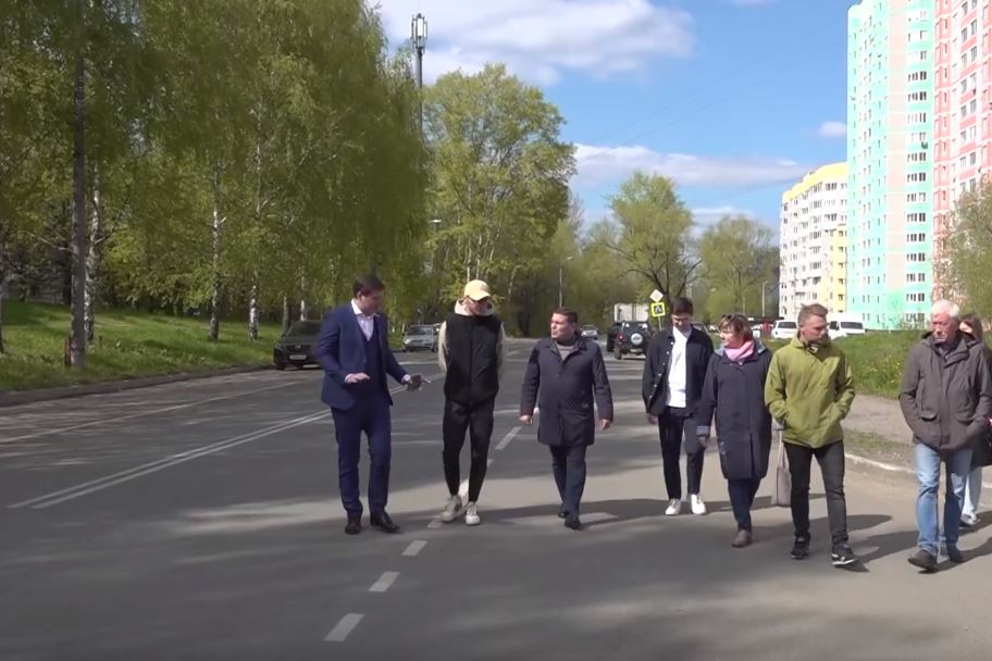 В Ярославле проинспектировали дороги, отремонтированные в прошлом году по нацпроекту