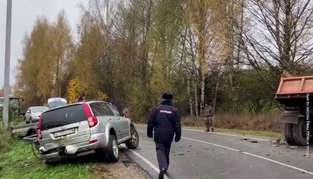 В результате ДТП на трассе Углич – Воскресенское Ярославской области скончался мужчина