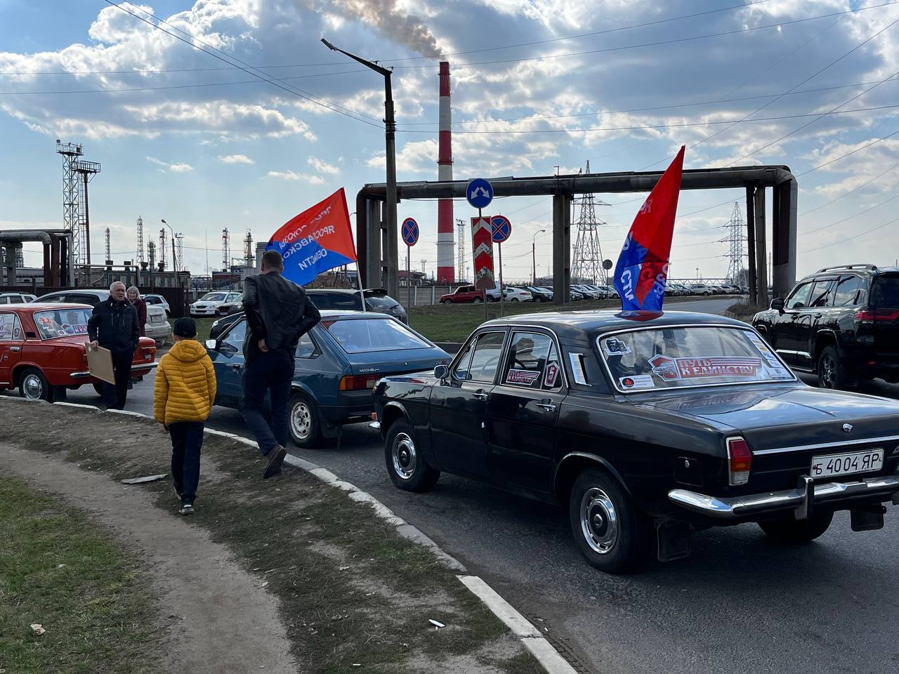 Первый Ярославский» принимает участие в автопробеге в честь Дня  космонавтики | Первый ярославский телеканал